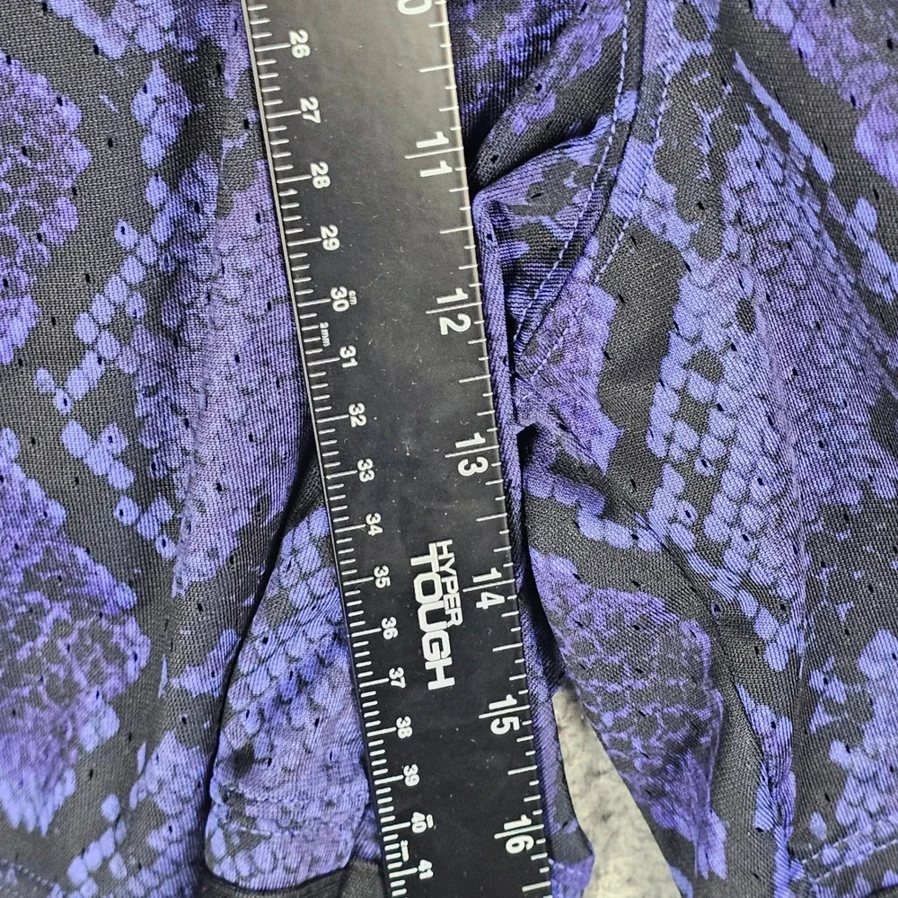 Jordan Shorts Mens Small Purple Snakeskin Diamond Basketball Athletic DH9081-555